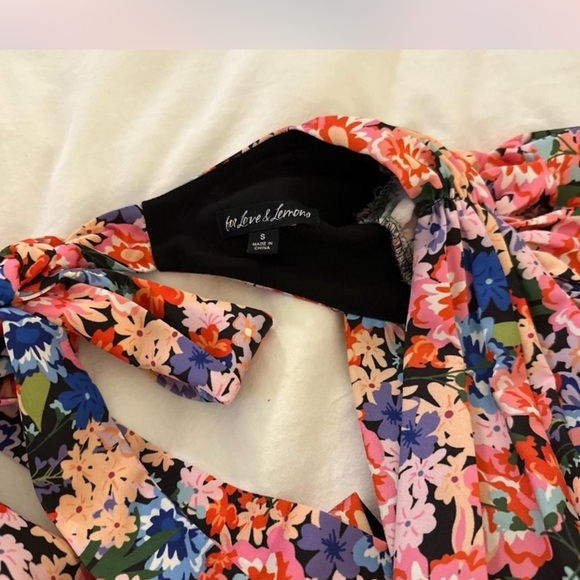 For Love And Lemons Bouquet mini dress size small - Picture 5 of 6